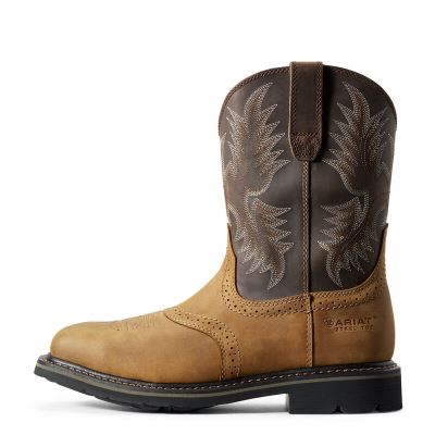 Ariat Sierra Steel Toe - Werkschoenen Bruin / Chocola Heren - 40201-679